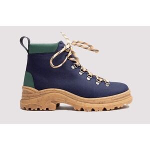 Thesus Alice + Whittles Weekend Boots‎ Womens 5.5 Navy Waterproof EUC